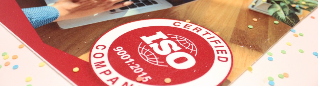 We zijn nu ISO 9001 gecertificeerd! We zijn nu ISO 9001 gecertificeerd!